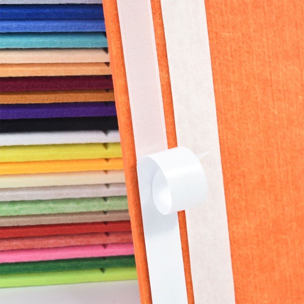 Custom Color Size PET Felt Acoustic Panels Eco-Friendly Decorative Wall Tiles Sound Absorbing Boards for Office & Studio
