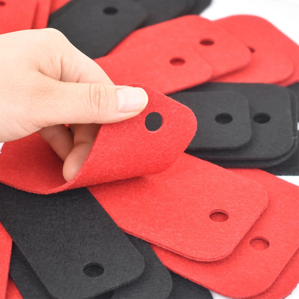 Custom Color Felt Pan & Plate Protectors Mats ECO-friendly Pot and Bowl Divider Guard Pads for Kitchenware