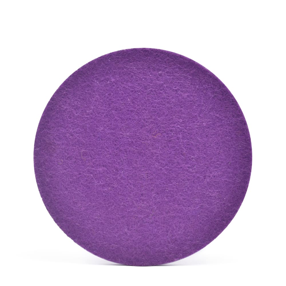 Custom Logo Felt Coasters Set Eco-Friendly Colors Modern Anti-Slip Drink Mats for Tabletop Protection