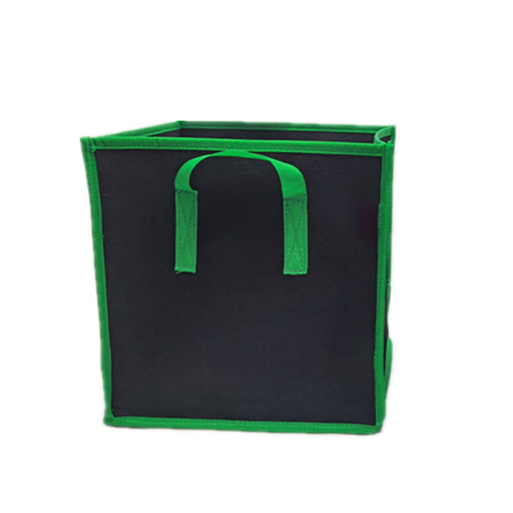 Custom Eco-Friendly Felt Cube Grow Bags Fabric Vegetable & Flower Breathable Aeration Containers for Garden & Balcony