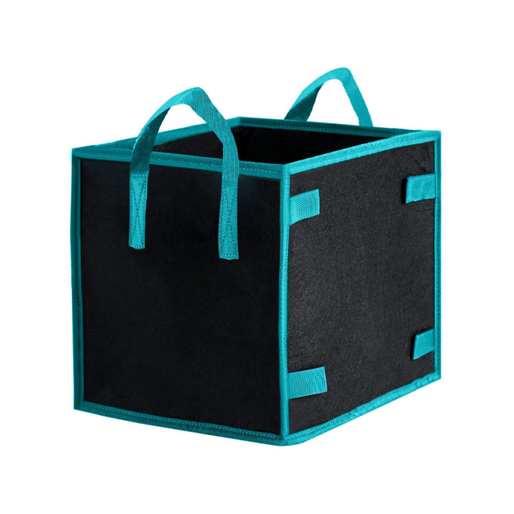 Custom Eco-Friendly Felt Cube Grow Bags Fabric Vegetable & Flower Breathable Aeration Containers for Garden & Balcony