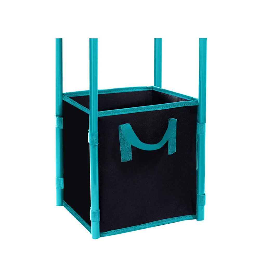 Custom Eco-Friendly Felt Cube Grow Bags Fabric Vegetable & Flower Breathable Aeration Containers for Garden & Balcony