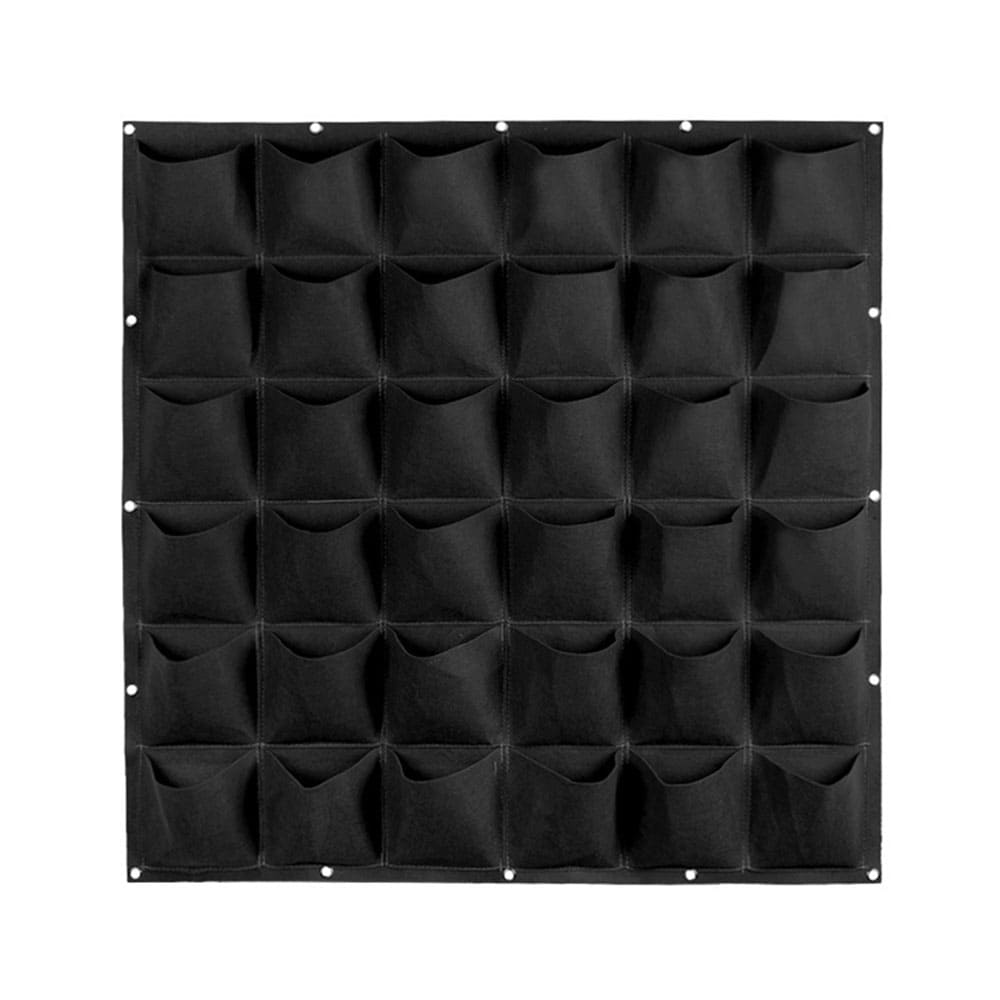 Custom Multi-pocket Felt Grow Bags Eco-Friendly Vertical Wall Breathable Garden Planter for Garden & Balcony Planting