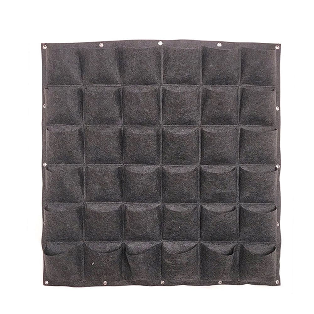Custom Multi-pocket Felt Grow Bags Eco-Friendly Vertical Wall Breathable Garden Planter for Garden & Balcony Planting