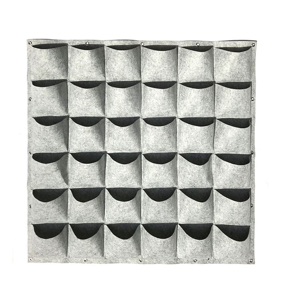 Custom Multi-pocket Felt Grow Bags Eco-Friendly Vertical Wall Breathable Garden Planter for Garden & Balcony Planting