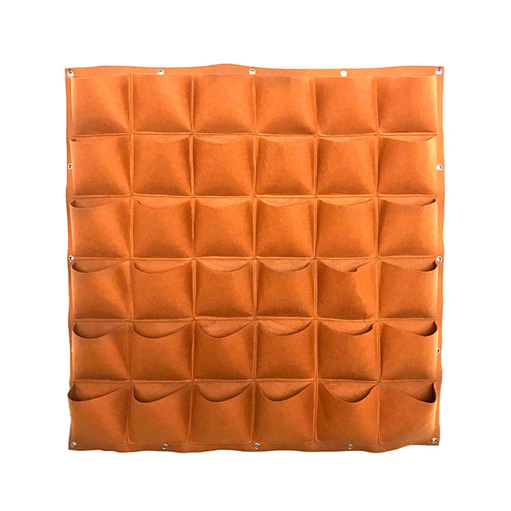 Custom Multi-pocket Felt Grow Bags Eco-Friendly Vertical Wall Breathable Garden Planter for Garden & Balcony Planting