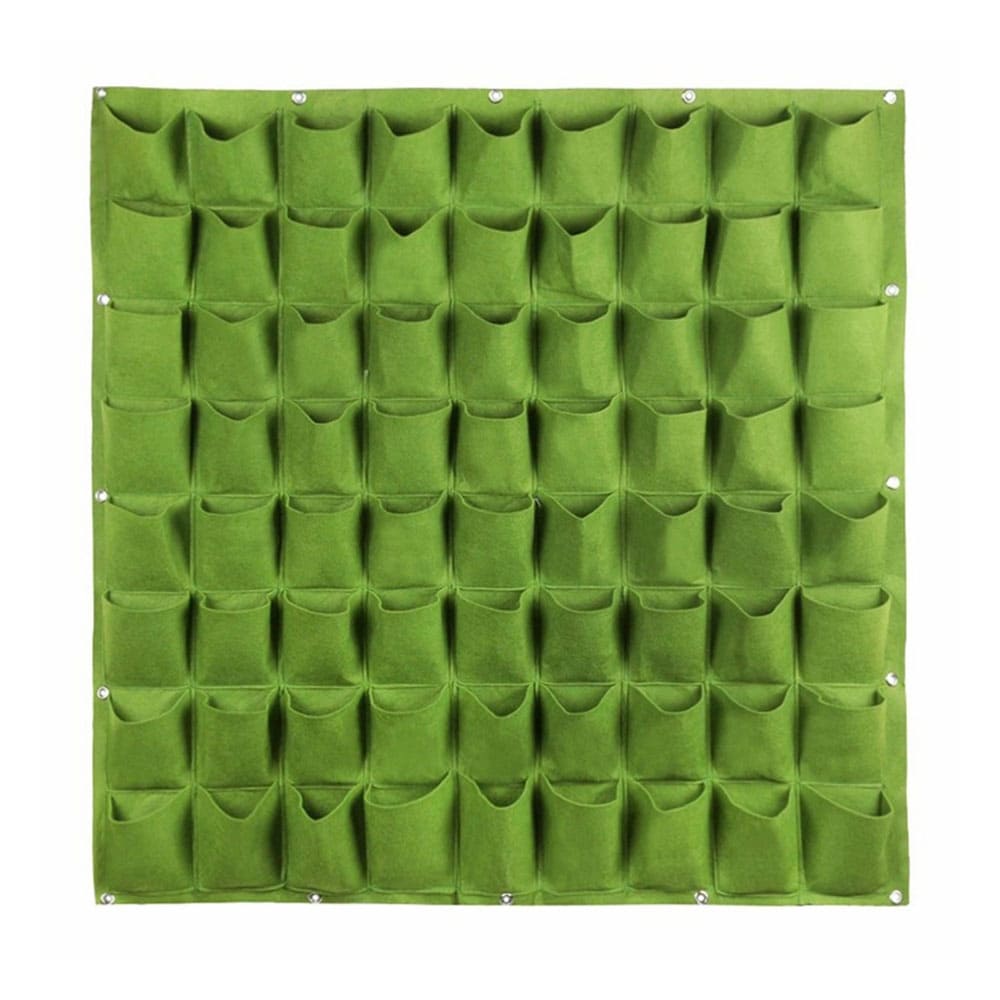 Custom Multi-pocket Felt Grow Bags Eco-Friendly Vertical Wall Breathable Garden Planter for Garden & Balcony Planting