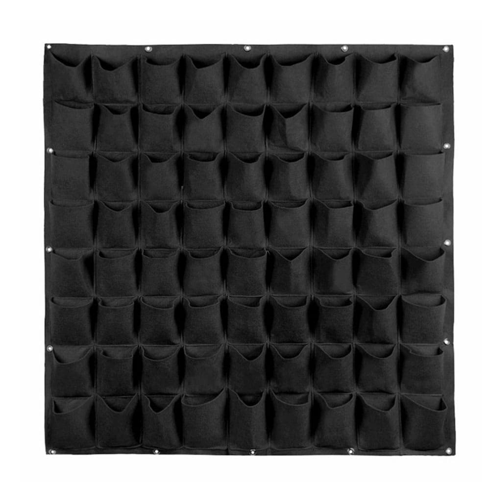 Custom Multi-pocket Felt Grow Bags Eco-Friendly Vertical Wall Breathable Garden Planter for Garden & Balcony Planting