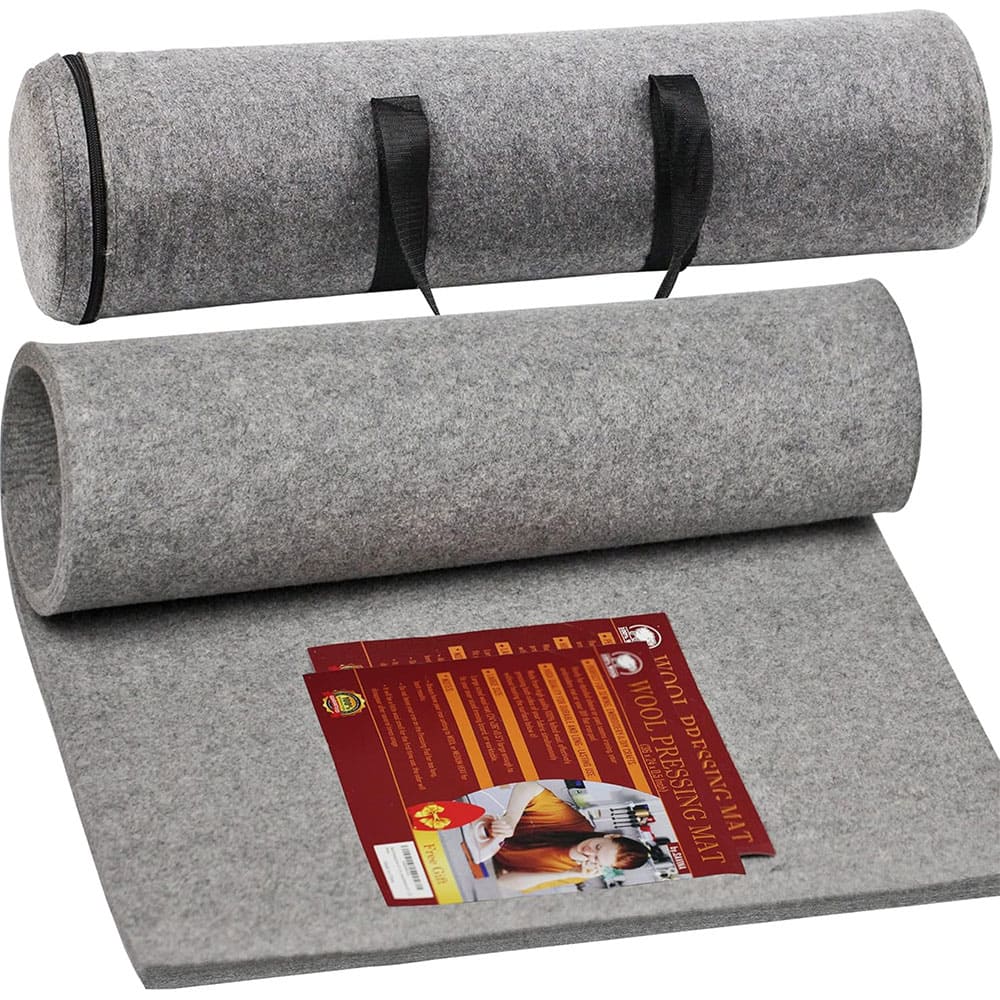 Custom Wool Ironing Mats Both Sides Heat-Reflective Non-toxic Eco-friendly Laundry Accessory Thick Pressing Pads for Sewing & Crafting