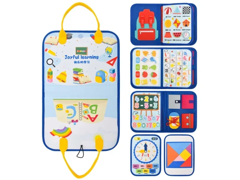 montessori felt busy board toy