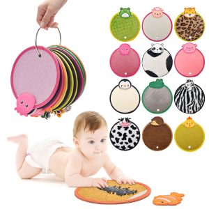 Custom 13-Piece Non-Slip Sensory Mats Set Certified Montessori Early Educational Hand & Foot Sensory Exploration for Age 1+ Toddler