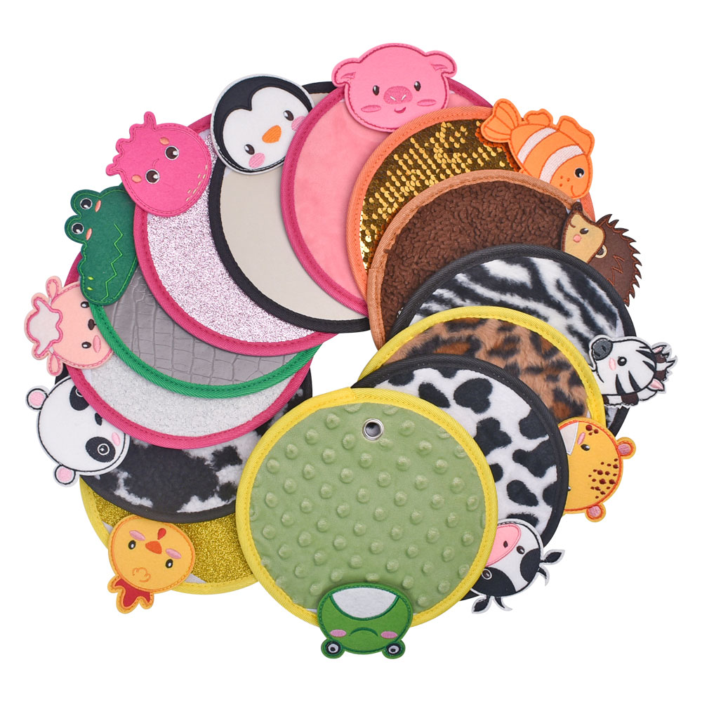 Custom 13-Piece Non-Slip Sensory Mats Set Certified Montessori Early Educational Hand & Foot Sensory Exploration for Age 1+ Toddler