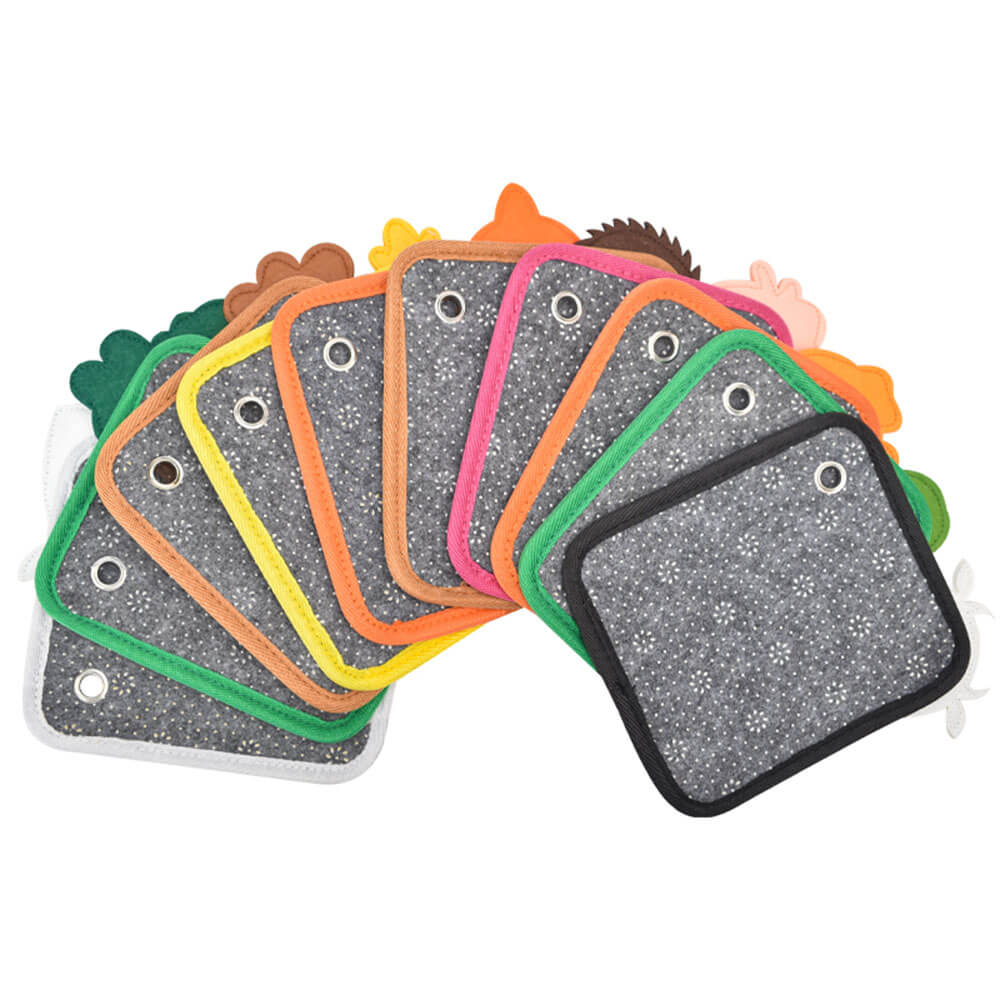 Custom 10-Piece Sensory Mats Set Child-Safe Montessori Early Educational Sensory Learning for Toddlers 3+