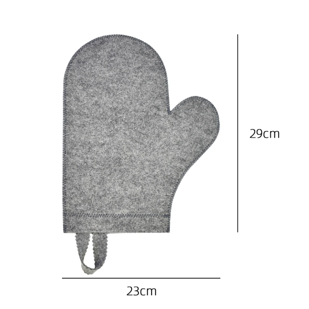 zoe sauna gloves