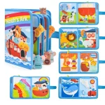 noahs ark felt busy book oem odm custom felt activity book for toddlers
